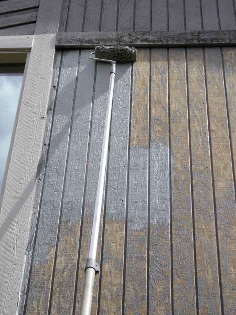 Exterior solid stain painting company